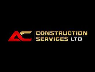 AC Construction Services ltd logo design by pakNton