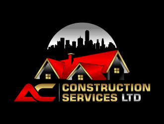 AC Construction Services ltd logo design by pakNton