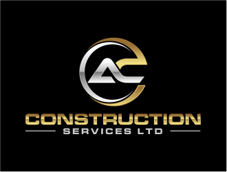 AC Construction Services ltd logo design by evdesign
