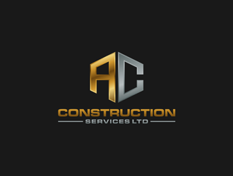 AC Construction Services ltd logo design by alby