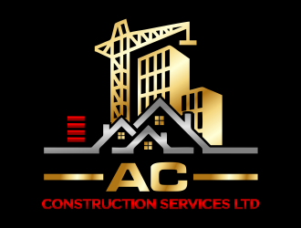 AC Construction Services ltd logo design by ROSHTEIN