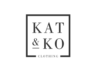 Kat and Ko Clothing logo design by Wisanggeni