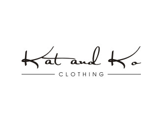 Kat and Ko Clothing logo design by Landung