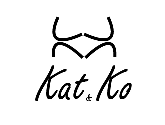 Kat and Ko Clothing logo design by Laxxi