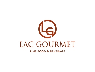 LAC GOURMET logo design by BrainStorming