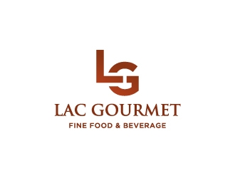 LAC GOURMET logo design by BrainStorming