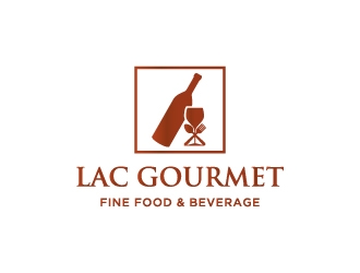 LAC GOURMET logo design by BrainStorming