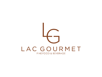 LAC GOURMET logo design by johana