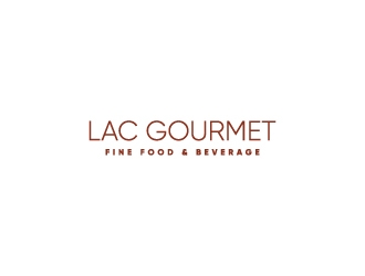 LAC GOURMET logo design by Erasedink