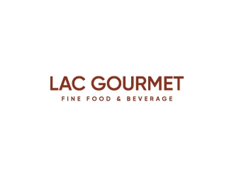 LAC GOURMET logo design by Erasedink