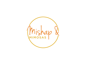 Mishap & Mimosas  logo design by bricton