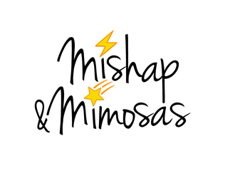 Mishap & Mimosas  logo design by megalogos