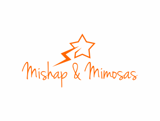 Mishap & Mimosas  logo design by ammad