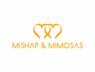 Mishap & Mimosas  logo design by ammad