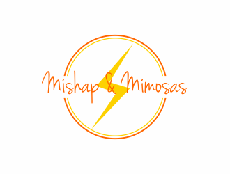 Mishap & Mimosas  logo design by ammad