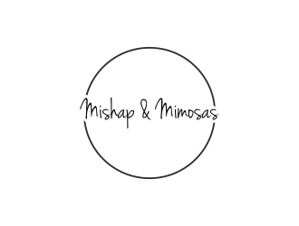 Mishap & Mimosas  logo design by BlessedArt