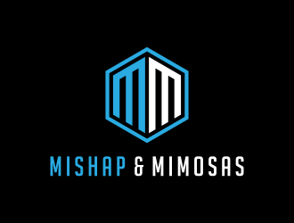 Mishap & Mimosas  logo design by BlessedArt