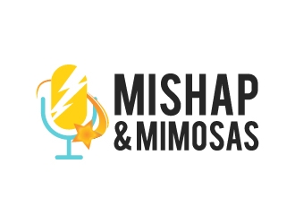 Mishap & Mimosas  logo design by wongndeso
