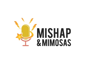 Mishap & Mimosas  logo design by wongndeso