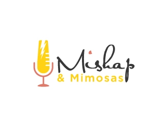 Mishap & Mimosas  logo design by wongndeso