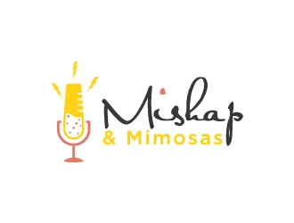 Mishap & Mimosas  logo design by wongndeso