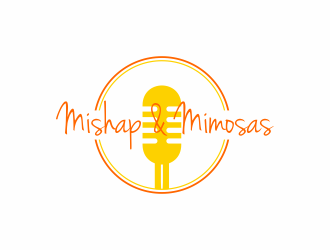 Mishap & Mimosas  logo design by ammad