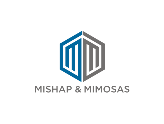 Mishap & Mimosas  logo design by rief