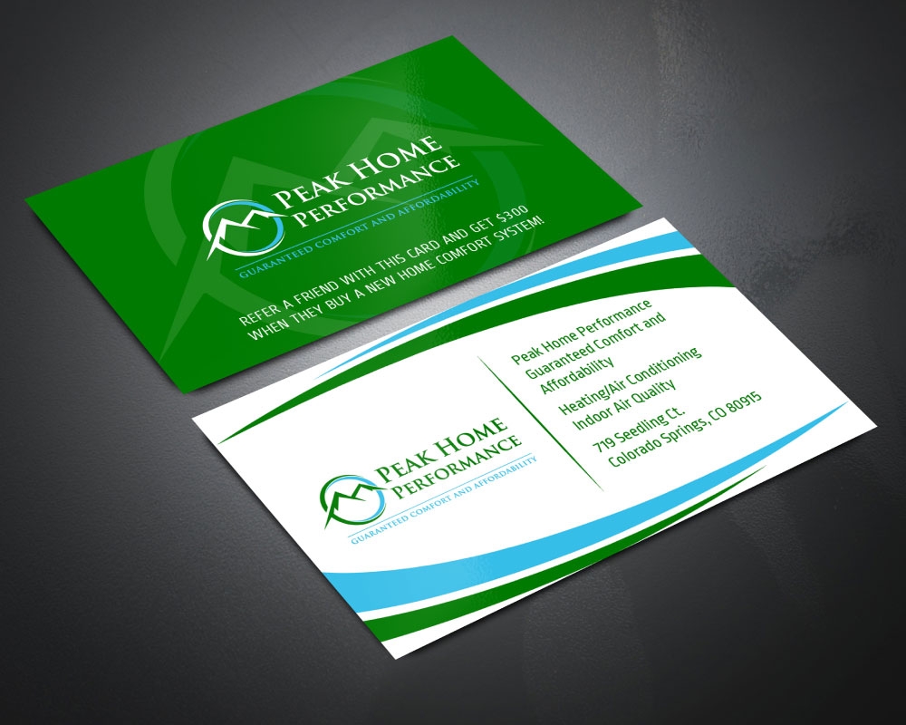 Mountain States Home Performance logo design by Boomstudioz