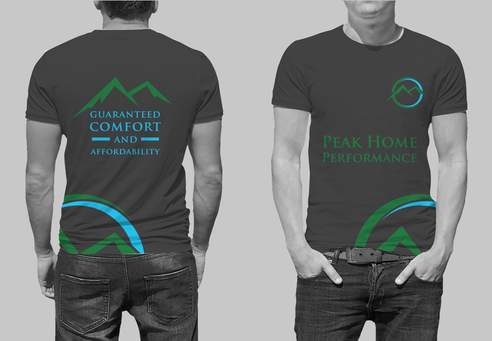 Mountain States Home Performance logo design by DreamLogoDesign
