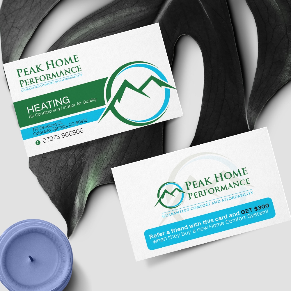 Mountain States Home Performance logo design by DreamLogoDesign