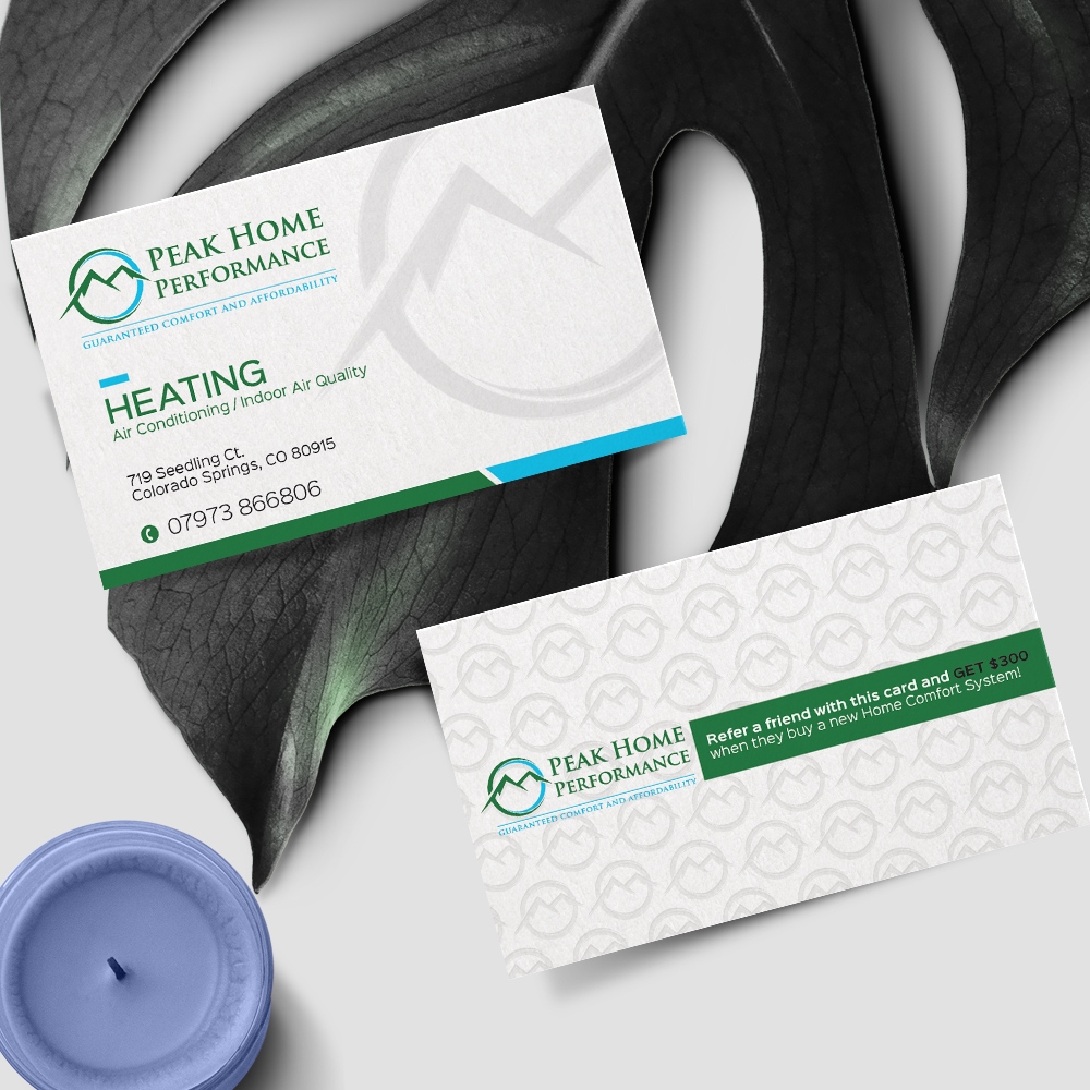 Mountain States Home Performance logo design by DreamLogoDesign