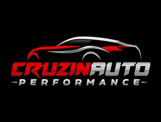 Cruzin auto performance  logo design by KDesigns
