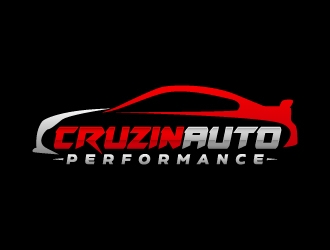 Cruzin auto performance  logo design by KDesigns