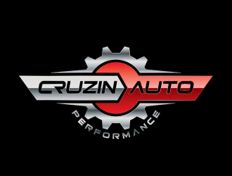 Cruzin auto performance  logo design by lokiasan