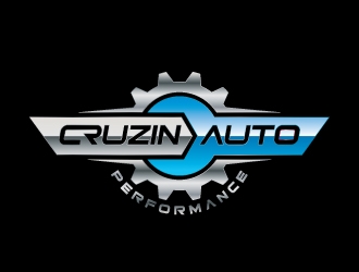 Cruzin auto performance  logo design by lokiasan