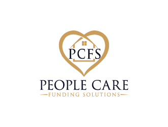 People Care Funding Solutions, LLC DBA PCFS logo design by keptgoing