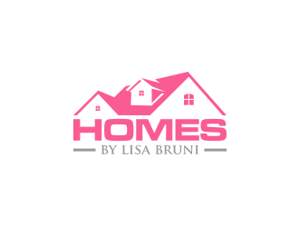 Homes By Lisa Bruni  logo design by sodimejo