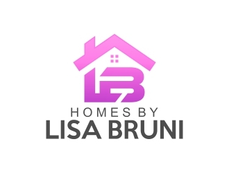 Homes By Lisa Bruni  logo design by mewlana