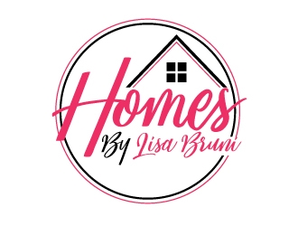Homes By Lisa Bruni  logo design by Dakouten
