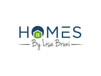 Homes By Lisa Bruni  logo design by Andri