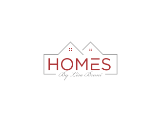 Homes By Lisa Bruni  logo design by checx