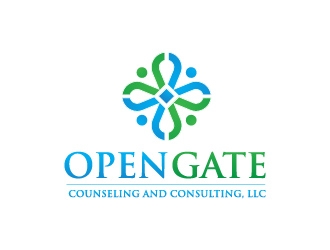 Open Gate Counseling and Consulting, LLC logo design by usef44