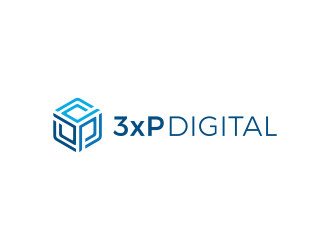 3xP Digital logo design by mashoodpp