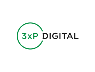 3xP Digital logo design by alby