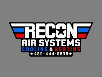 Recon Air Systems logo design by sgt.trigger