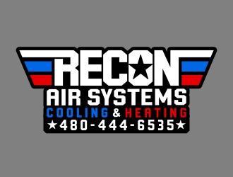 Recon Air Systems logo design by sgt.trigger