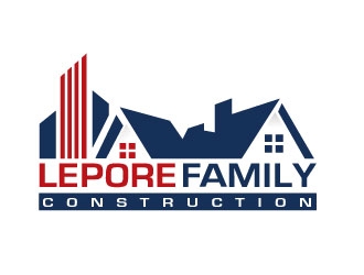 Lepore Family Construction logo design by sanworks