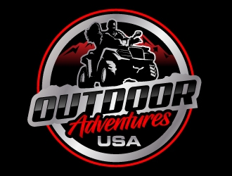 Outdoor Adventures USA logo design by jaize