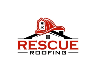 Rescue Roofing logo design by desynergy