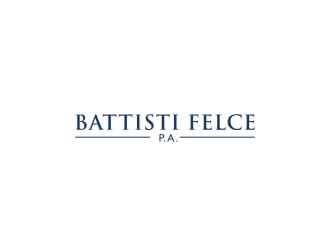 Battisti Felce, P.A. logo design by yunda